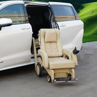 Toyota sienna side lift-up seat(detachable type) Push-away electric wheelchair