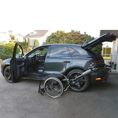 Wheelchair storage robot arm