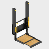Fully automatic step-type wheelchair lift