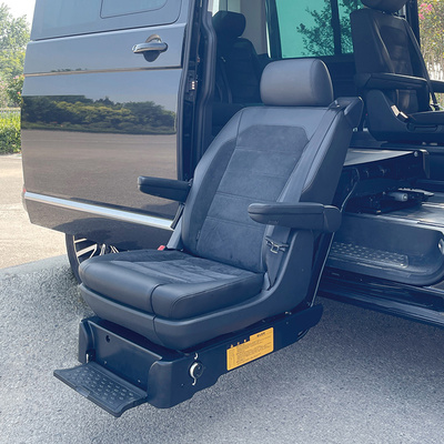 Mechanical lifting swivel seat