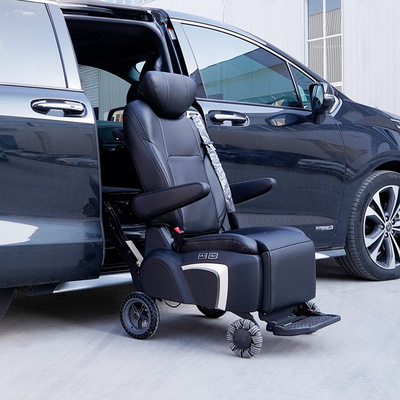 Detachable manual mechanical height-adjustable and rotating seat (Ultimate Design)