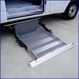 Hidden wheelchair lift platform